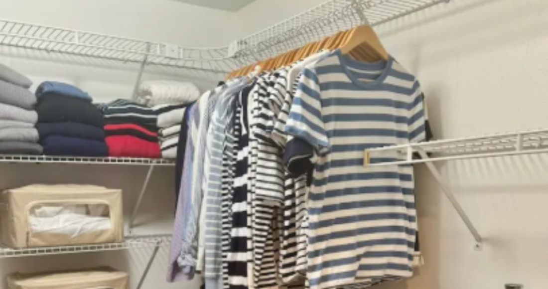 walk in closet organization ideas