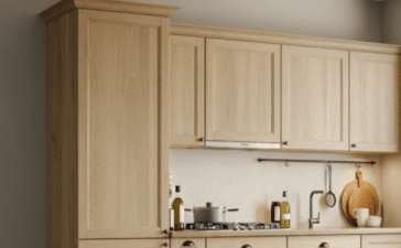 White Oak Kitchen Cabinets