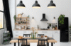 kitchen table with bench and chairs