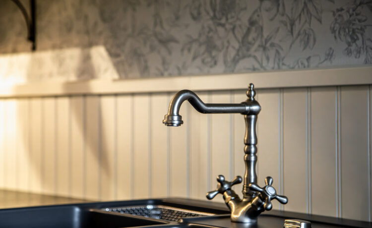 copper kitchen faucet