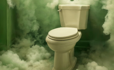 bathroom smells like sewage