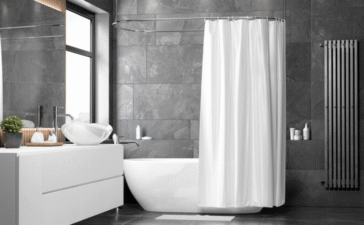 shower curtain sizes