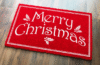 christmas bathroom rugs