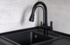 black kitchen faucets