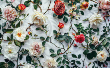 floral wallpaper flowers