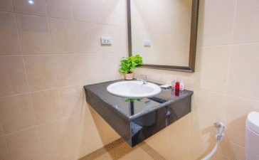 wall mounted bathroom sink
