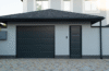 Black Garage Doors
