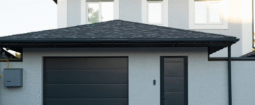 Black Garage Doors