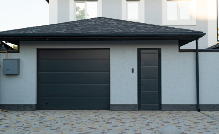 Black Garage Doors