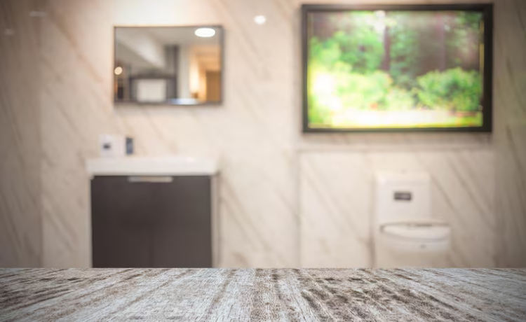 bathroom counter height