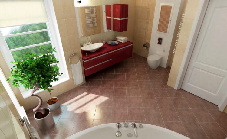 bathroom floor ideas