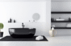 bathroom set in black
