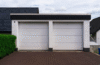 2 car garage width
