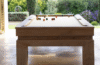 outdoor pool table