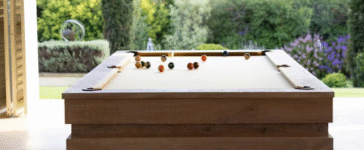 outdoor pool table