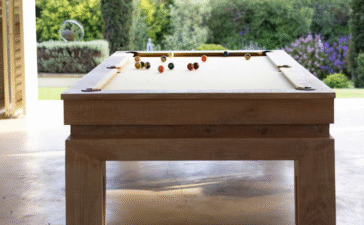 outdoor pool table