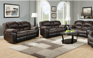 Reclining Sofa and Loveseat Set
