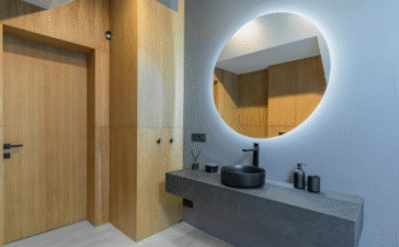Frameless Bathroom Mirror