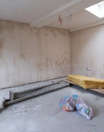 dehumidifying a garage