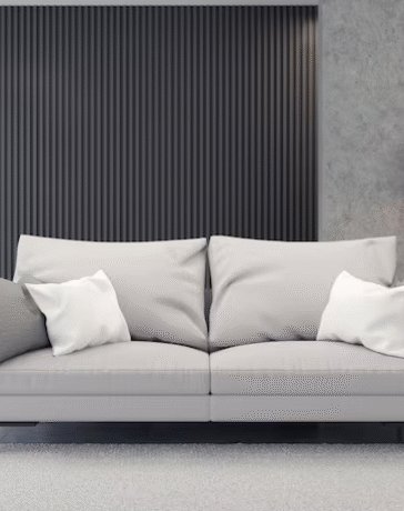 bernhardt leather sofa