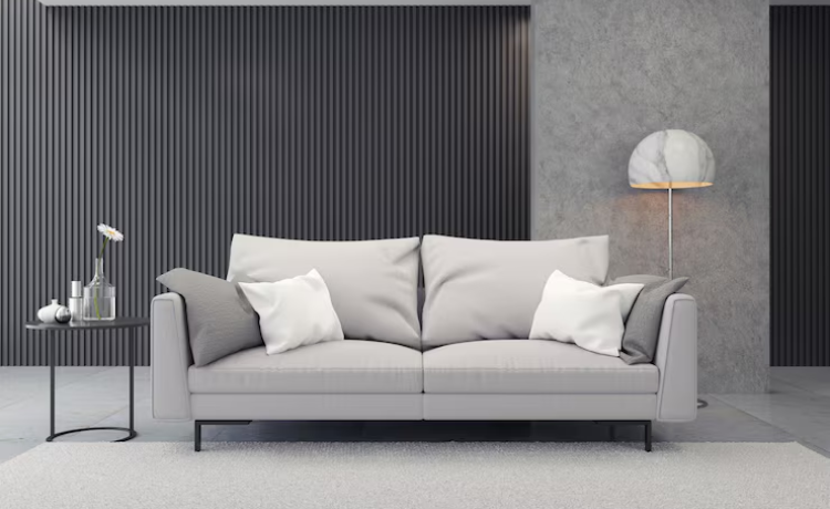 bernhardt leather sofa