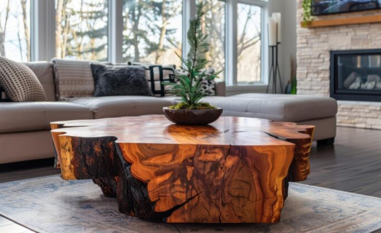 live edge table