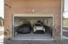 standard 2 car garage size